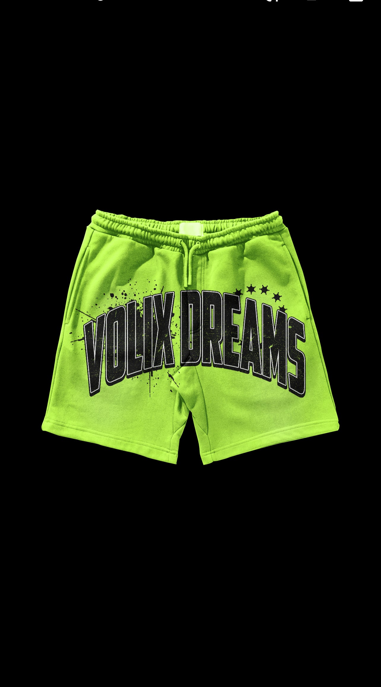 VL “SLIME GREEN” SHORTS